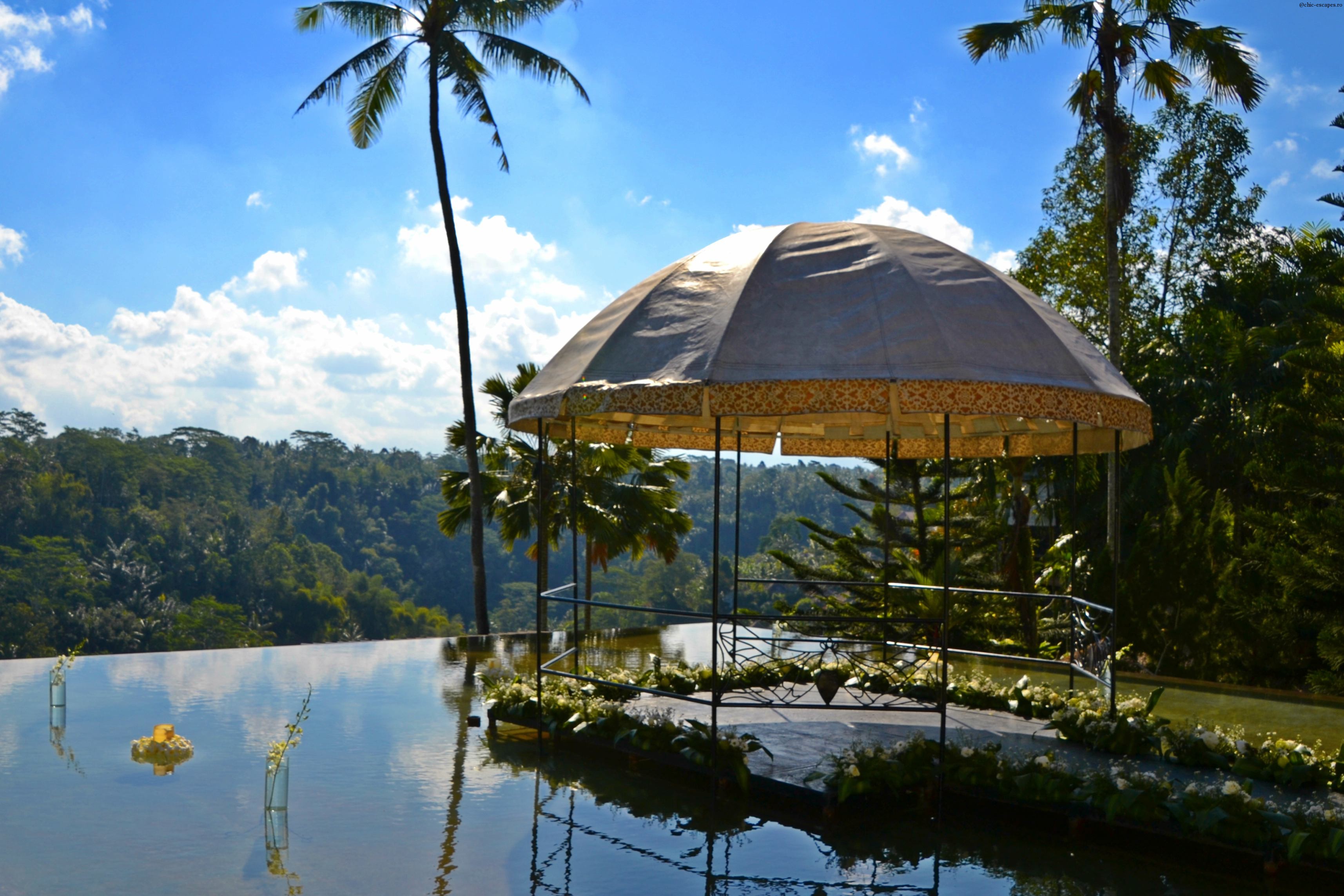 Vedere din resortul Kupu Kupu Barong in Ubud