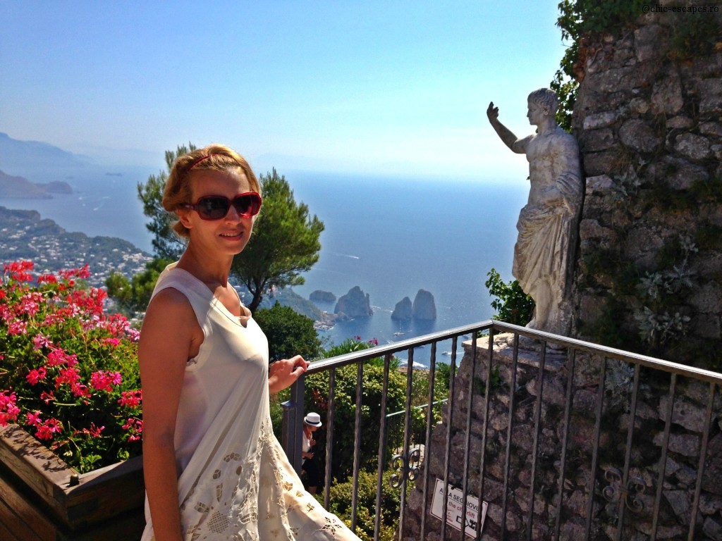 Spectacular view from Monte Solaro, Capri