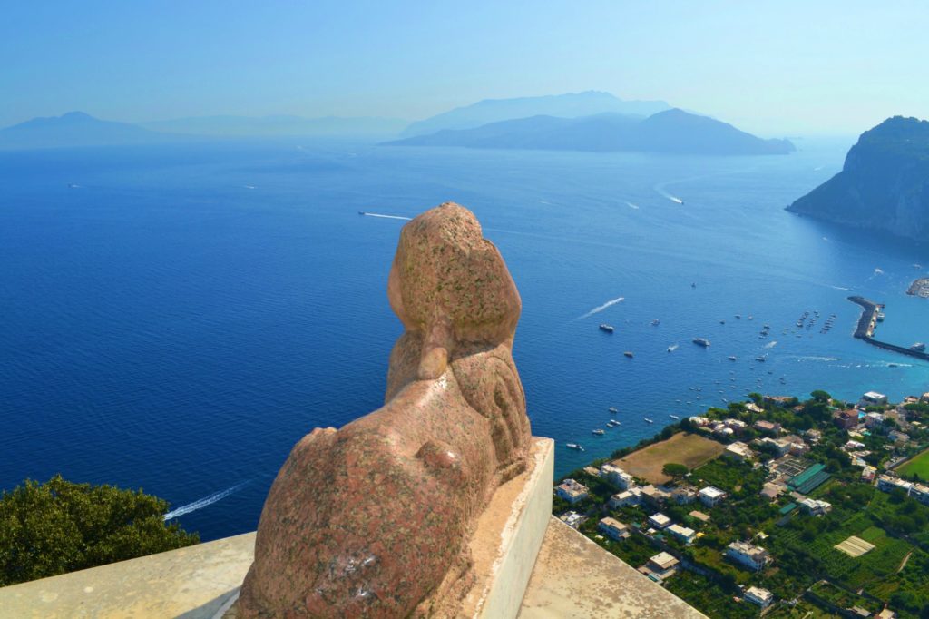 San Michelle, Capri, Sfinxul