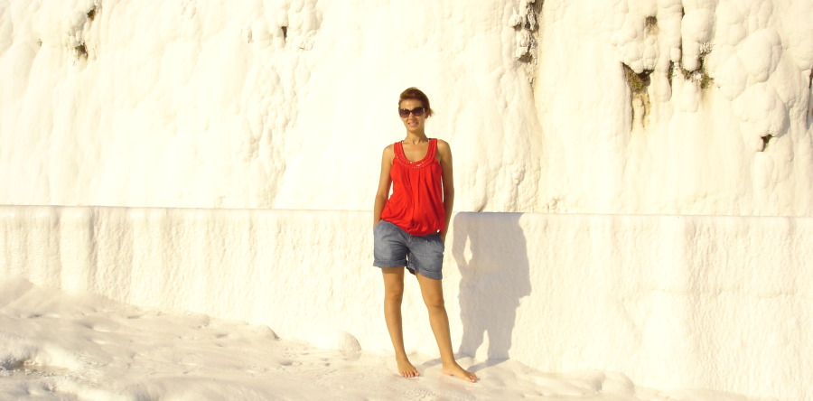 Pamukkale  – arta in calcar