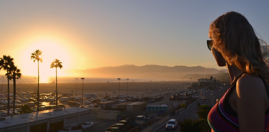 Santa Monica Pier: Sunset is still my favourite color